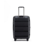 Tosca - Comet 25in Medium 4 Wheel Hard Suitcase - Black