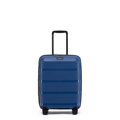 Tosca - Comet 20in Small 4 Wheel Hard Suitcase - Storm Blue-3