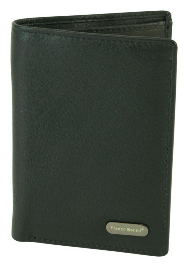 Franco Bonini - Leather RFID Credit Card Holder - Black-1