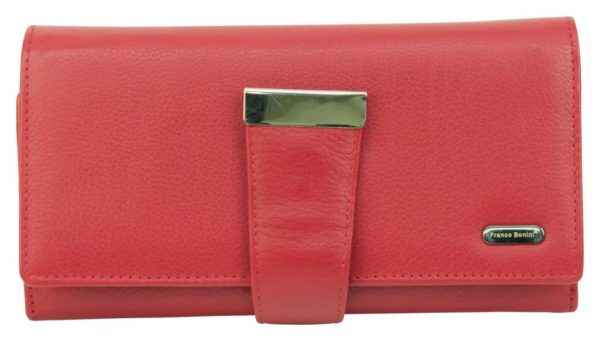 Franco Bonini - 4207 Ladies Leather Wallet - Red