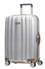 Samsonite - Lite Cube Deluxe 68cm Medium Spinner Suitcase - Aluminium