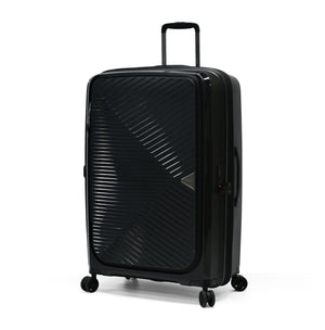 Tosca - Space x 29in Large Dual Opening Suitcase - Black