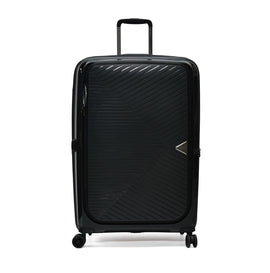 Tosca - Space X 25in Medium dual opening Suitcase - Black - 0