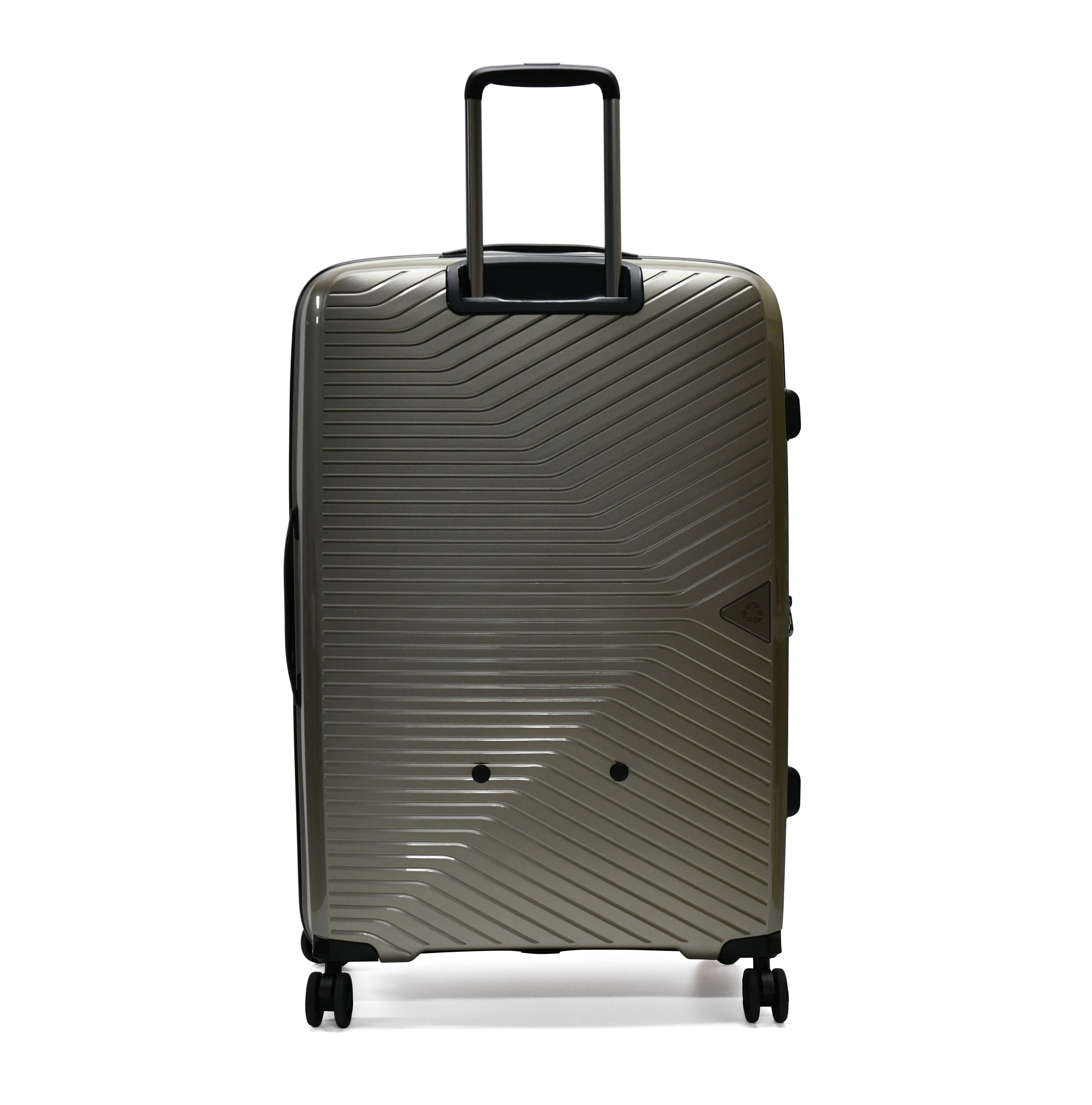 Tosca - Space X 29in Large dual opening Suitcase - Champagne-3