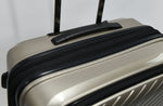 Tosca - Space X 29in Large dual opening Suitcase - Champagne