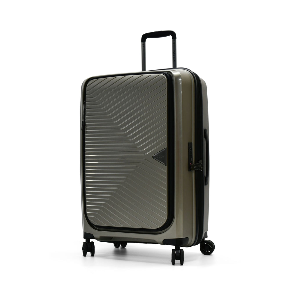 Tosca - Space x 25in Medium Dual Opening Suitcase - Champagne