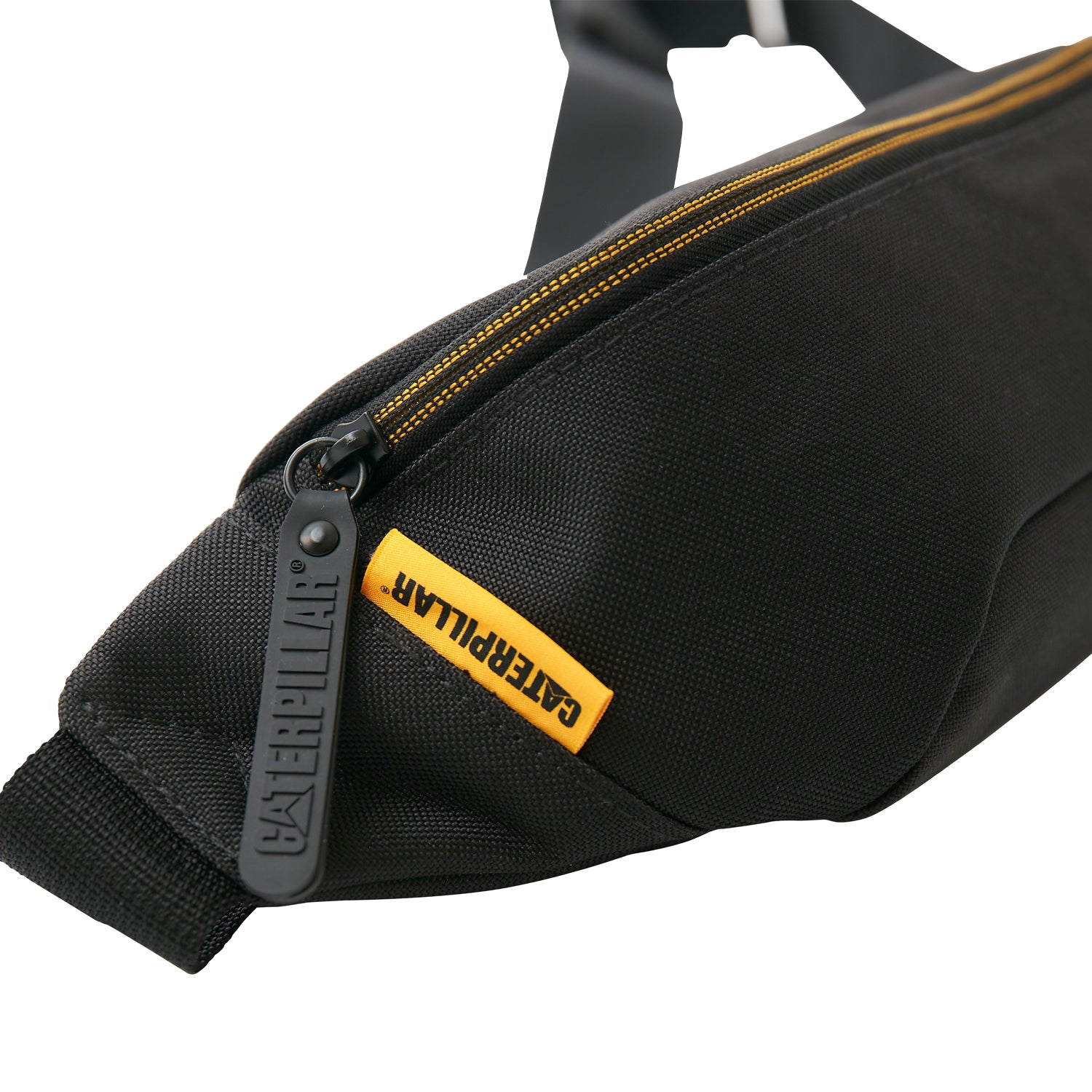 Caterpillar waist outlet pouch