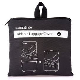 Samsonite - Medium Plus Foldable Luggage Cover - Black