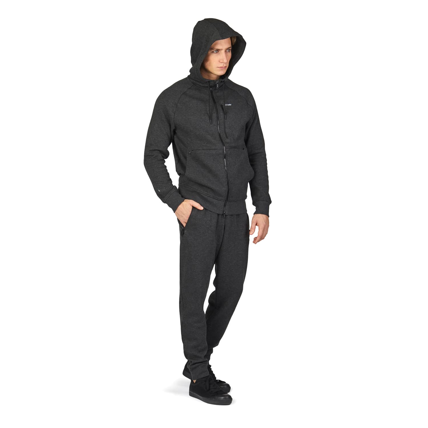 Pacsafe - Transit Mens Anti-Theft Hoodie Extra Large - Charcoal - 0