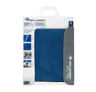 Sea to Summit - Drylite Microfiber Towel X-Large - Cobalt