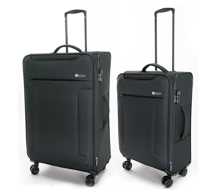 Tosca - So Lite 3.0 Set of 2 Suitcases 25in-29in - Black-1