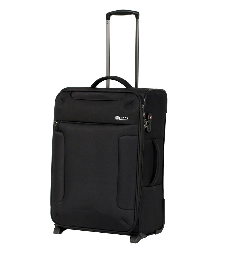 Tosca - So Lite 3.0 25in Medium 2 Wheel Soft Suitcase - Black-1