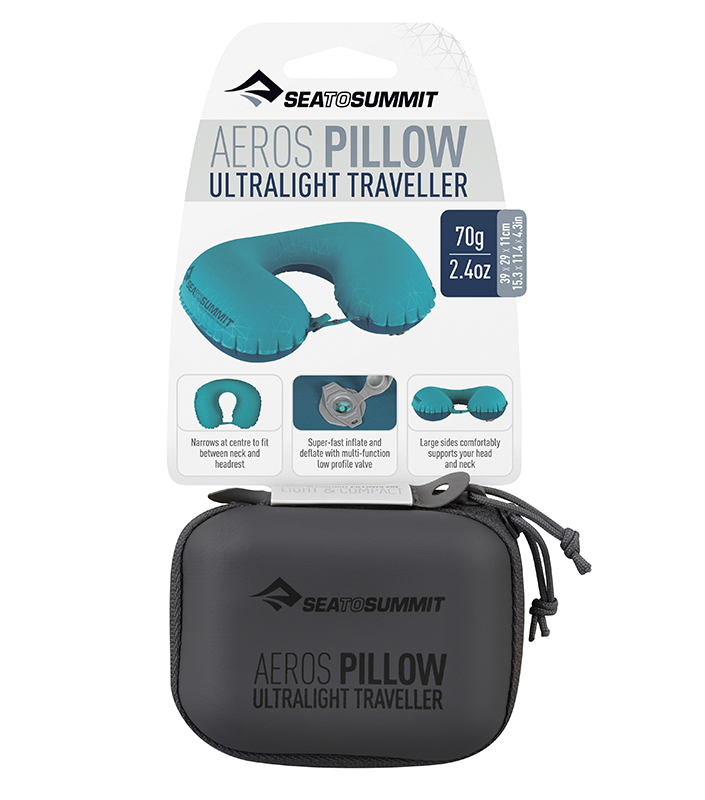 Sea to Summit - Aeros Ultralight Pillow Traveller - Grey - 0