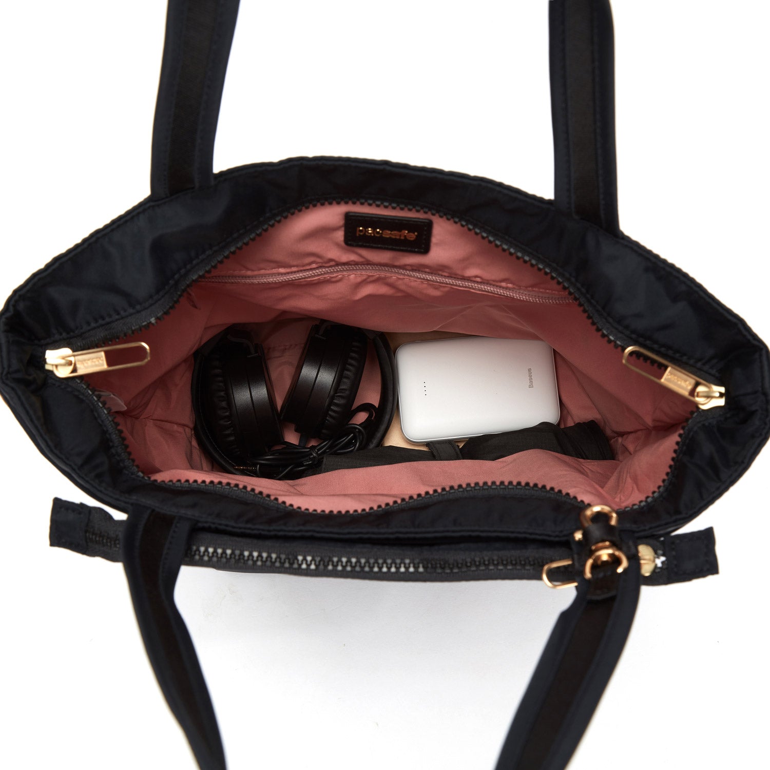Pacsafe - Citysafe CX Anti-Theft Packable Vertical Tote Bag - Black-9