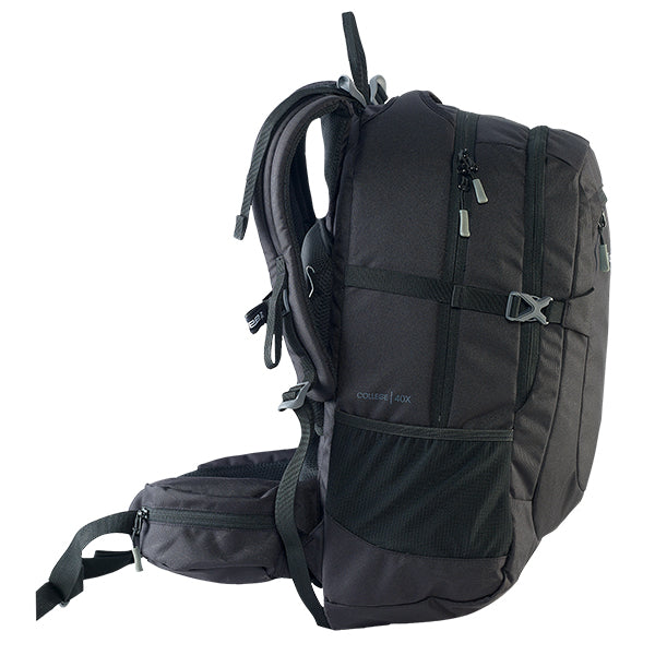 Caribee College 40L X-Trend Backpack - Black-2