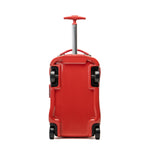 Two smooth rolling wheels for transporting - two extras for novelty look Telescopic retractable handle