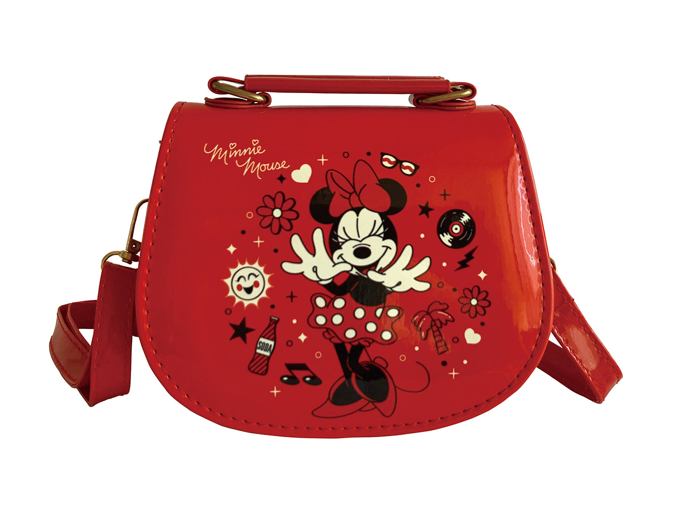 Minnie Mouse - Kids handbag DIS209 - Red-4