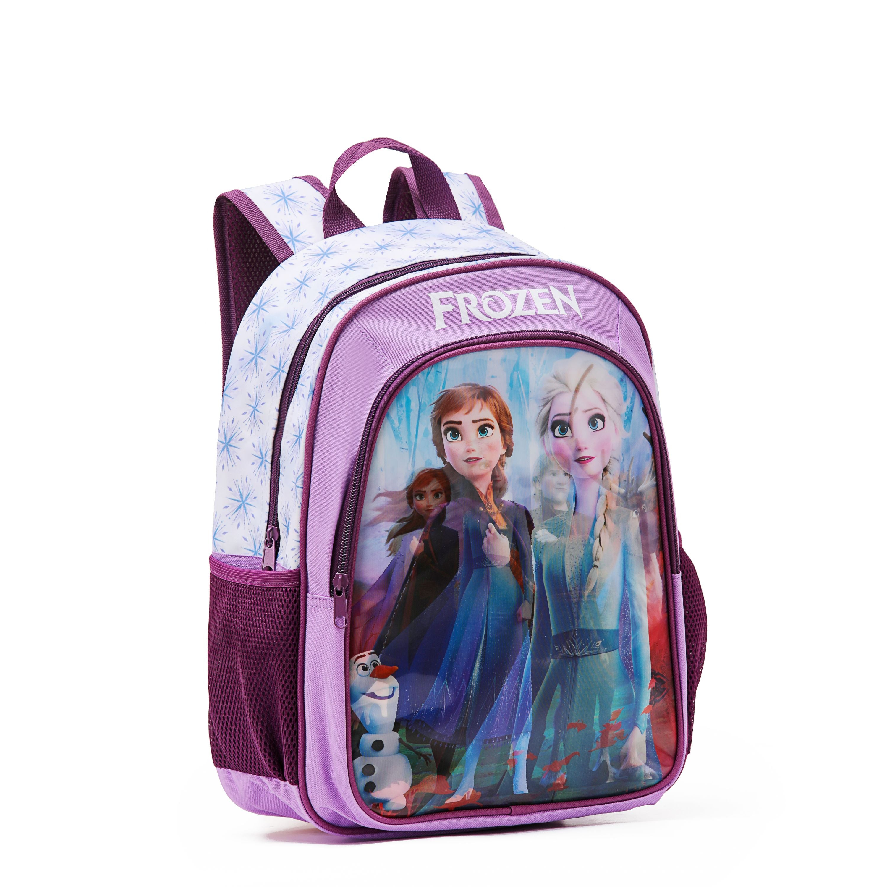 Disney - Frozen Dis214 15in Hologram backpack - Purple-1