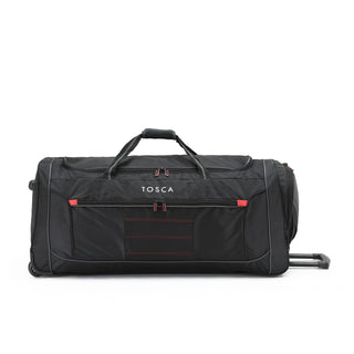 Tosca - TCA794 90cm Jumbo Wheeled Duffle Bag - Black/Red