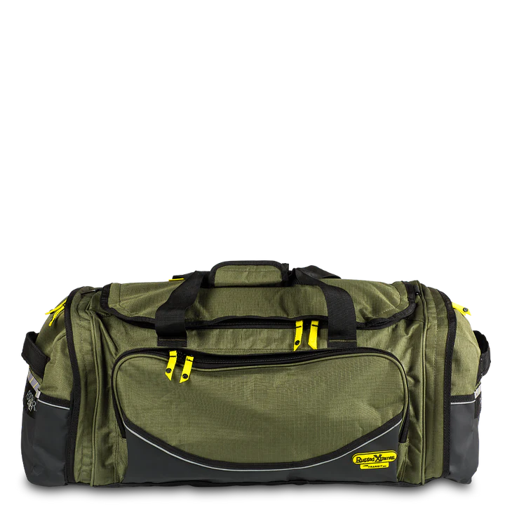 Rugged Extremes - FIFO transit Large Canvas 80Lt bag - Green-1