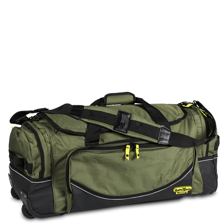 Rugged Extreme - RX05C131W 80cm Transit wheeled Duffle - Green