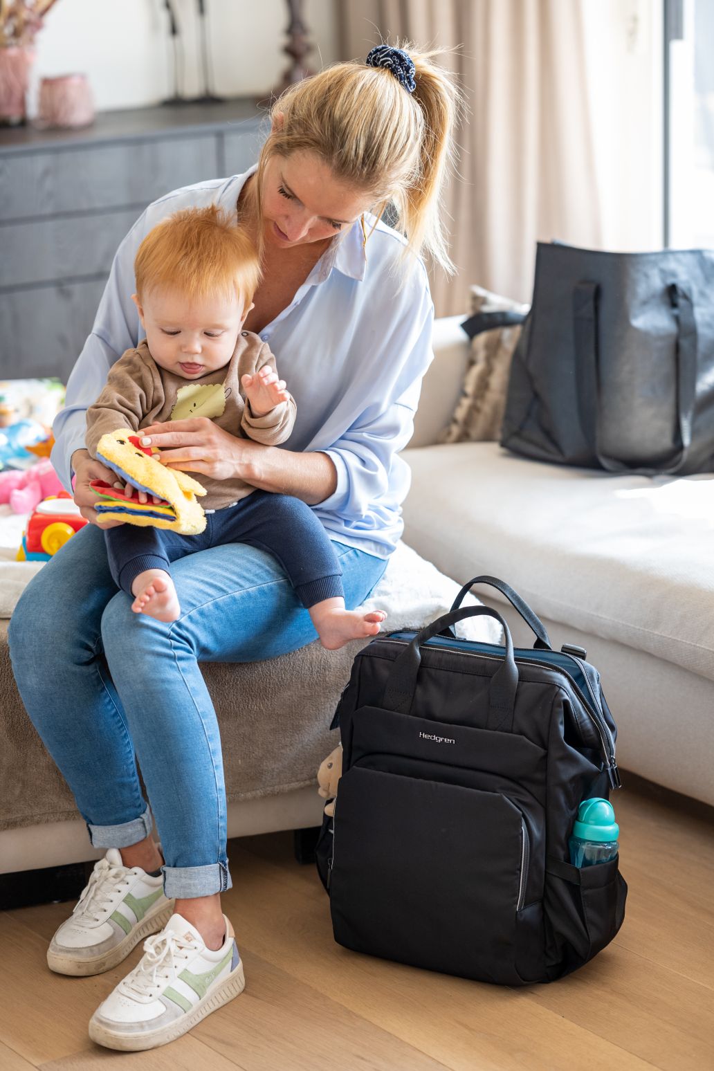 Hedgren - Cherub baby Backpack - Pirate Black