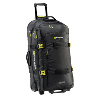 Caribee- 5752 Global Explorer 125lt wheeled duffle - Black-Yellow