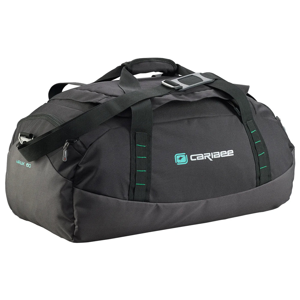 Caribee 5680 Hawk 65lt Fold Up Gear Bag - Black