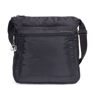 Hedgren - Inner City Ic123 Fanzine Rfid Blocking Shoulder Bag - Black