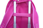 Kidz Bagz - 4 Wheel Trolley & Backpack Set - Pink Owl