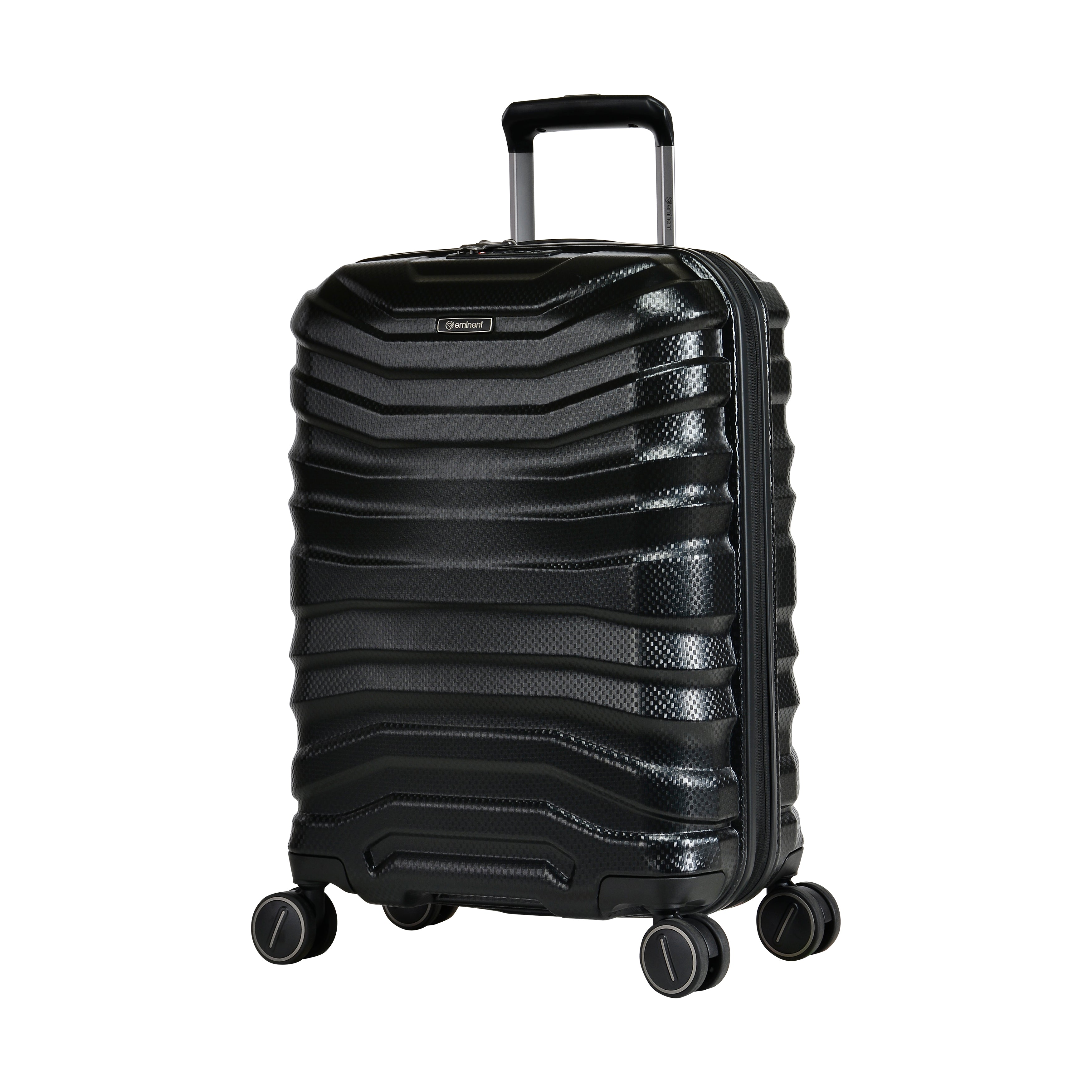 Eminent - KH93 20in Small TPO Suitcase - Black-1
