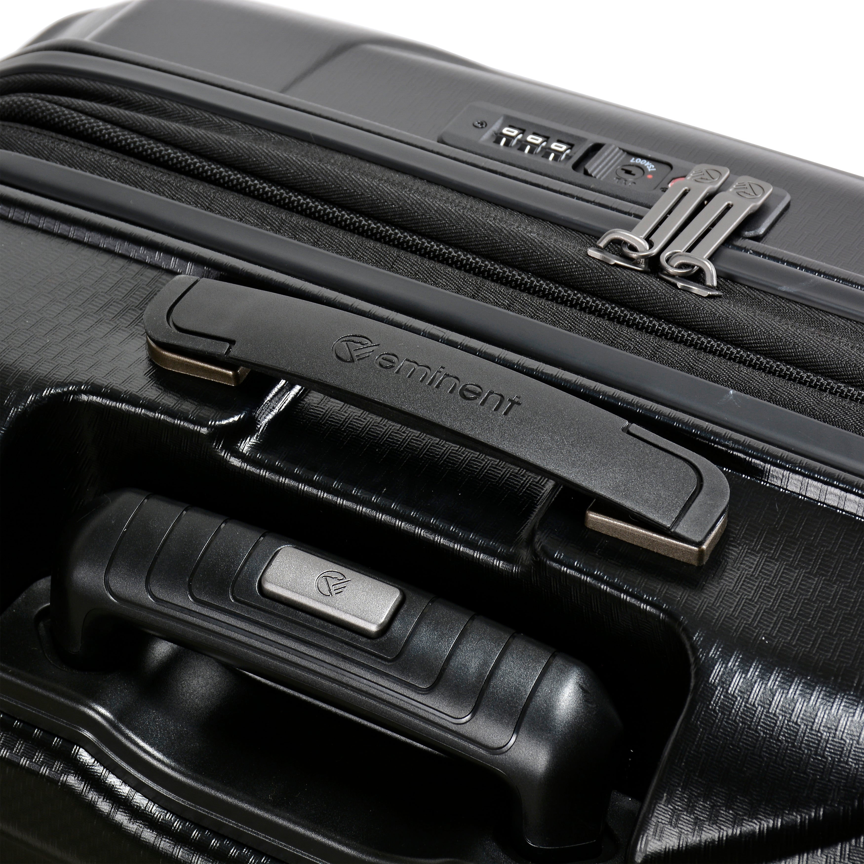 Eminent - KH93 28in Large TPO Suitcase - Black-10