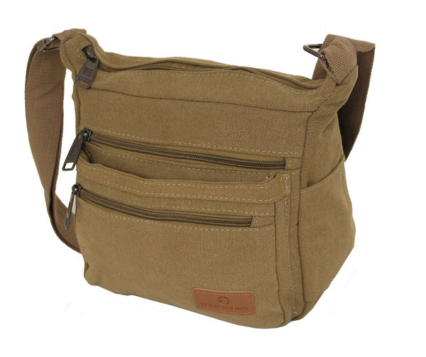 Louies Berry - LB003 Shoulder Bag - Khaki | Bags To Go