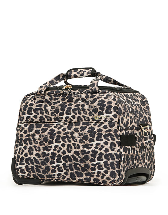 Tosca - So Lite 3.0 Wheeled Cabin Duffle - Leopard | Bags To Go