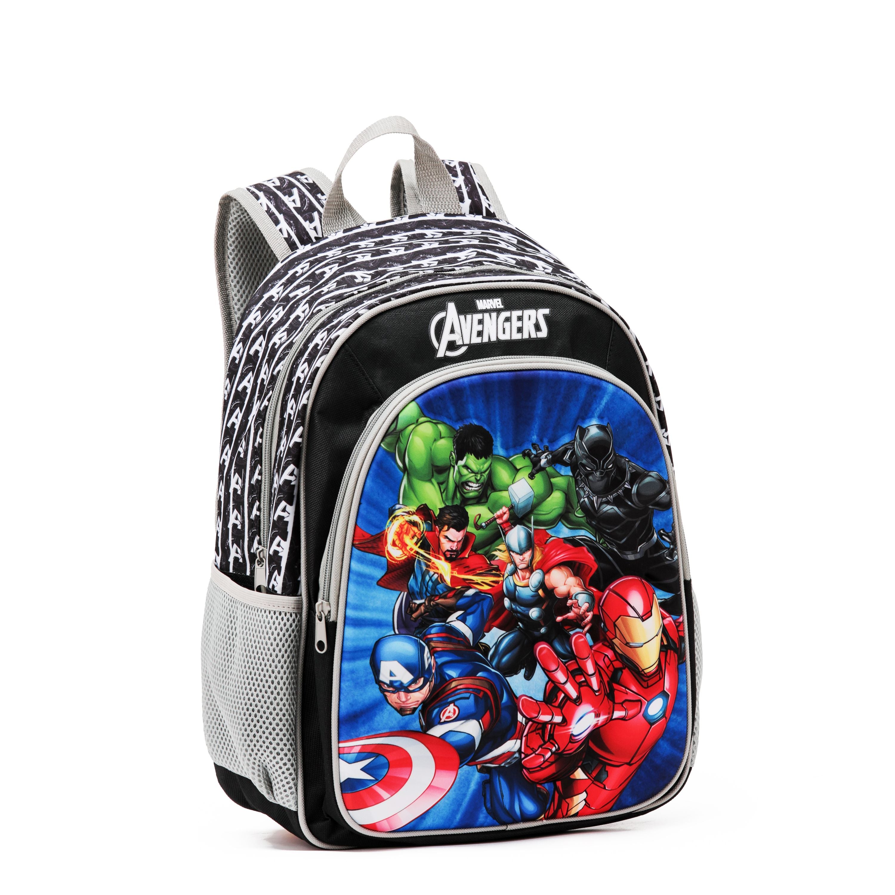 Amazon.com | Marvel Comics Avengers Iron Man, Thor, Captain Marvel,  Spiderman Backpack for Kids, 16 inch | Casual Daypacks