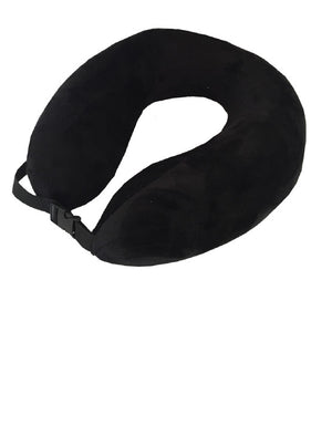 Tosca - TCA002-A Memory Foam Travel Pillow - Black