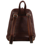 Milleni - NL10767 Leather Backpack - Chesnut