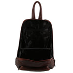 Milleni - NL10767 Leather Backpack - Chesnut