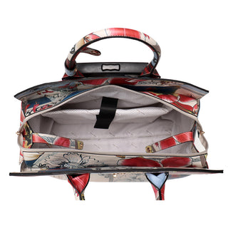Vera May - Paris 4-Wheels Floral print Tote - Multi