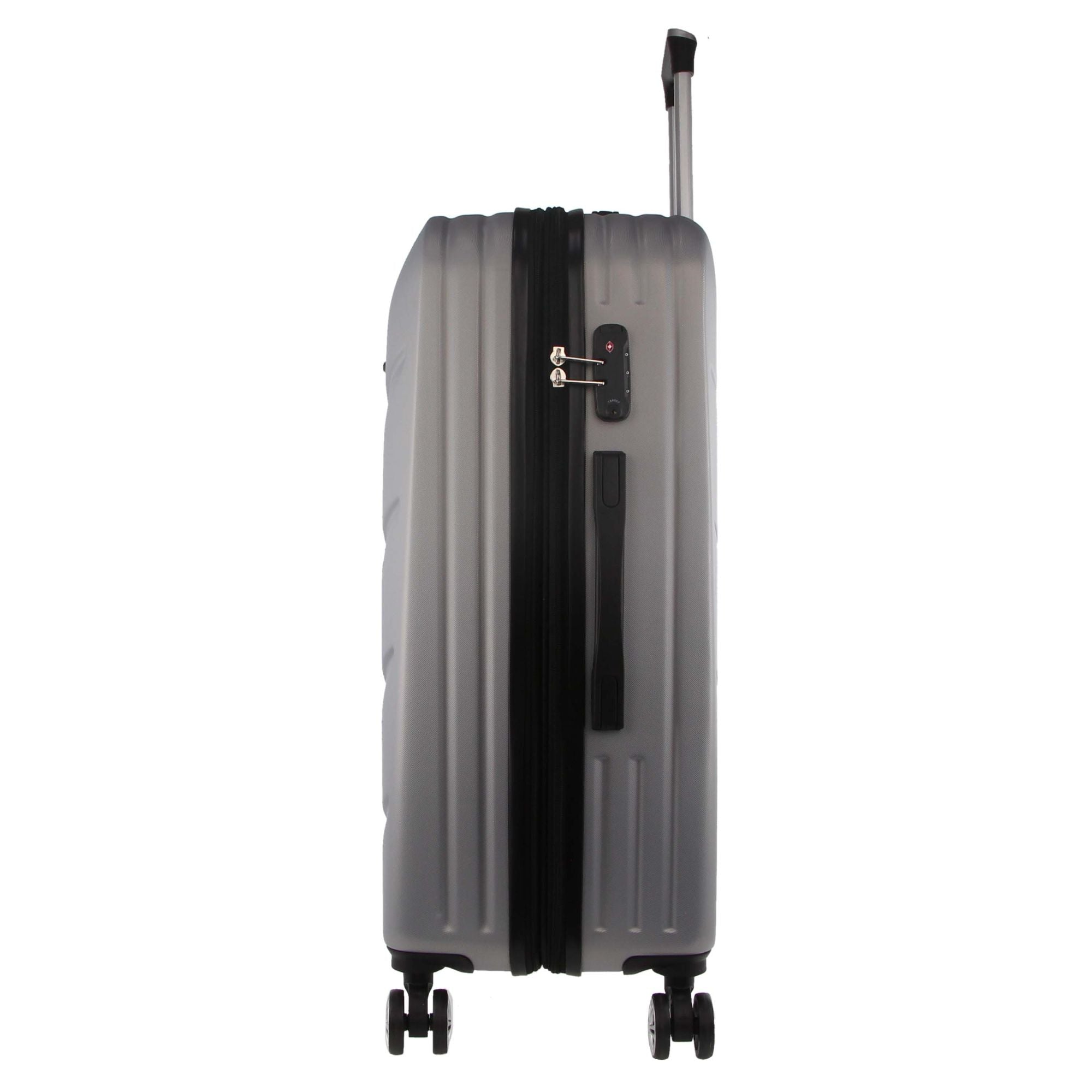 Pierre Cardin - PC3249 Small Hard Suitcase - Silver - 0