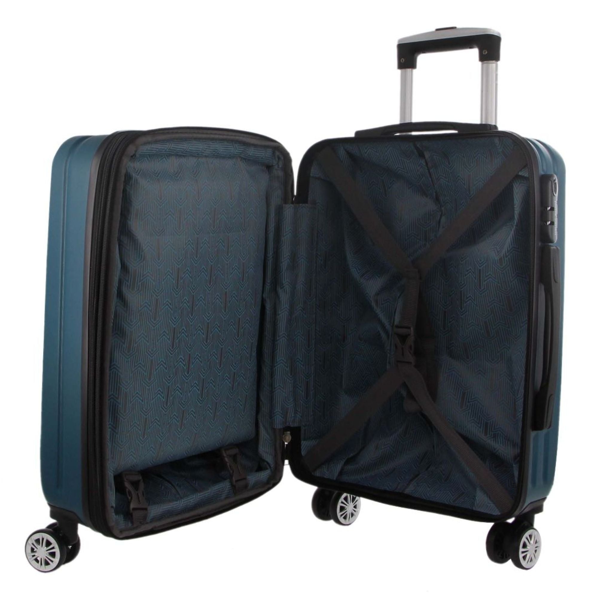 Pierre Cardin - PC3249 Small Hard Suitcase - Teal-2