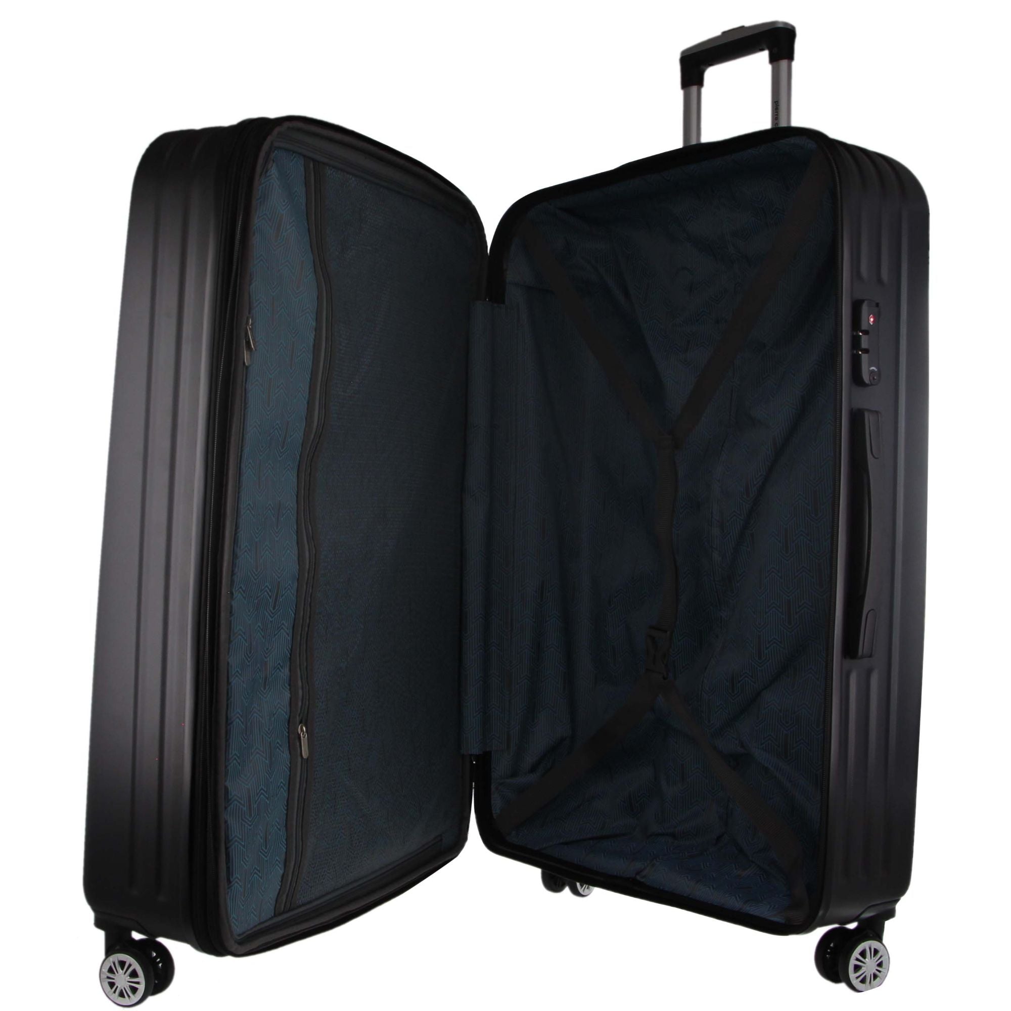 Pierre Cardin - PC3249 Large Hard Suitcase - Black-2