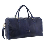 Pierre Cardin - 56cm Leather overnight bag - Midnight Blue