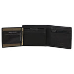 Pierre Cardin PC3463 Woven-Embossed Leather Mens TriFold Wallet *DC