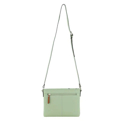Pierre Cardin - PC3571 Small leather side bag - Jade-3