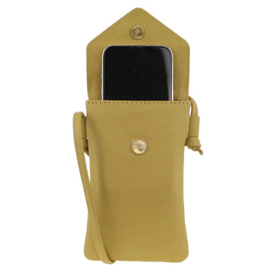 Pierre Cardin - PC3609 Cross Body leather phone pouch - Yellow - 0