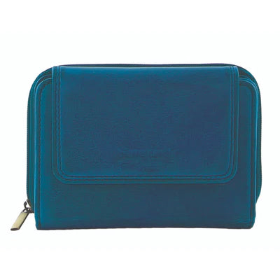 Pierre Cardin - PC3631 Leather Medium Wallet - Aqua *DC