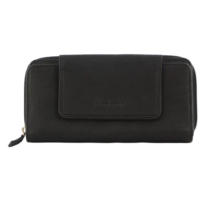 Pierre Cardin - PC3632 Large Zip Wallet - Black