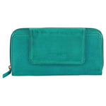 Pierre Cardin - PC3632 Large Zip Wallet - Turquoise