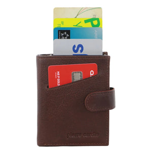Pierre Cardin - Vert Leather Wallet W Slider PC3644 - Brown